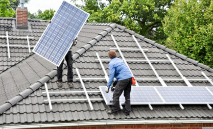 Ostrovní fotovoltaický set